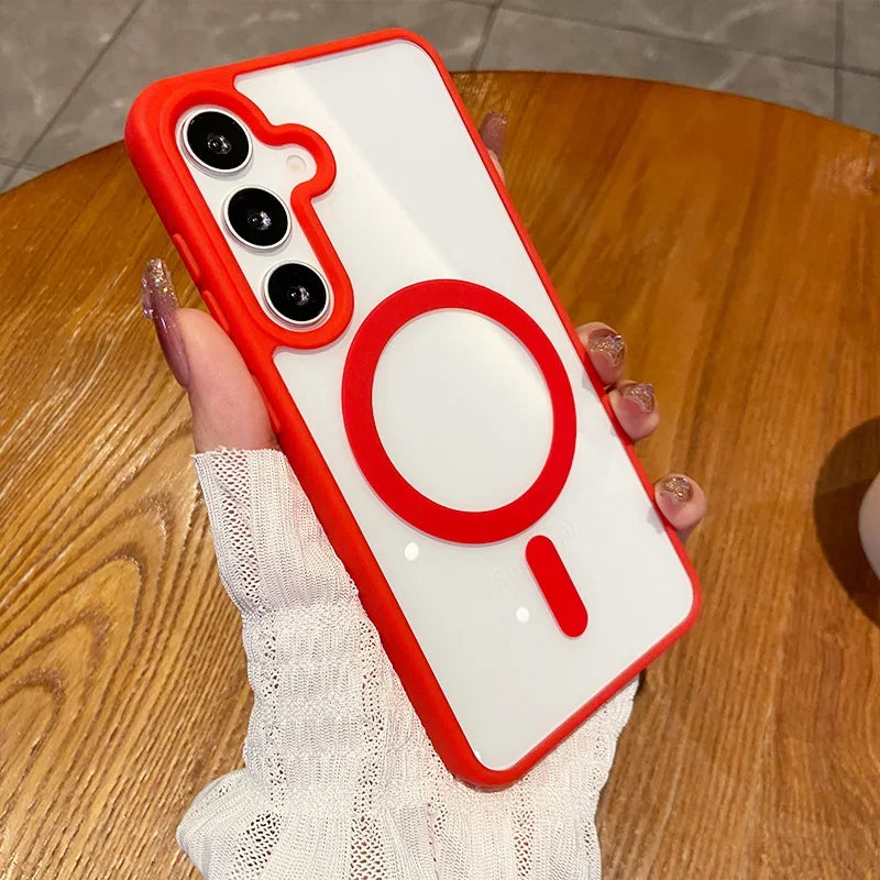 Premium Clear Galaxy Case