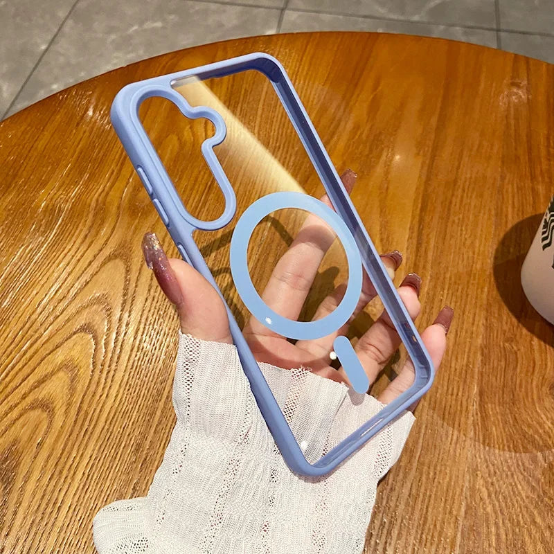 Premium Clear Galaxy Case