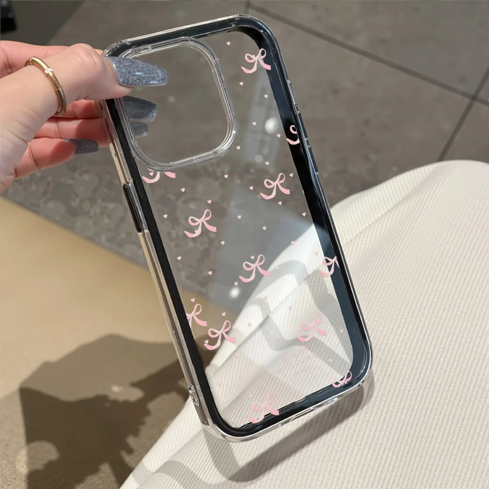 Cute Pink Bow Case