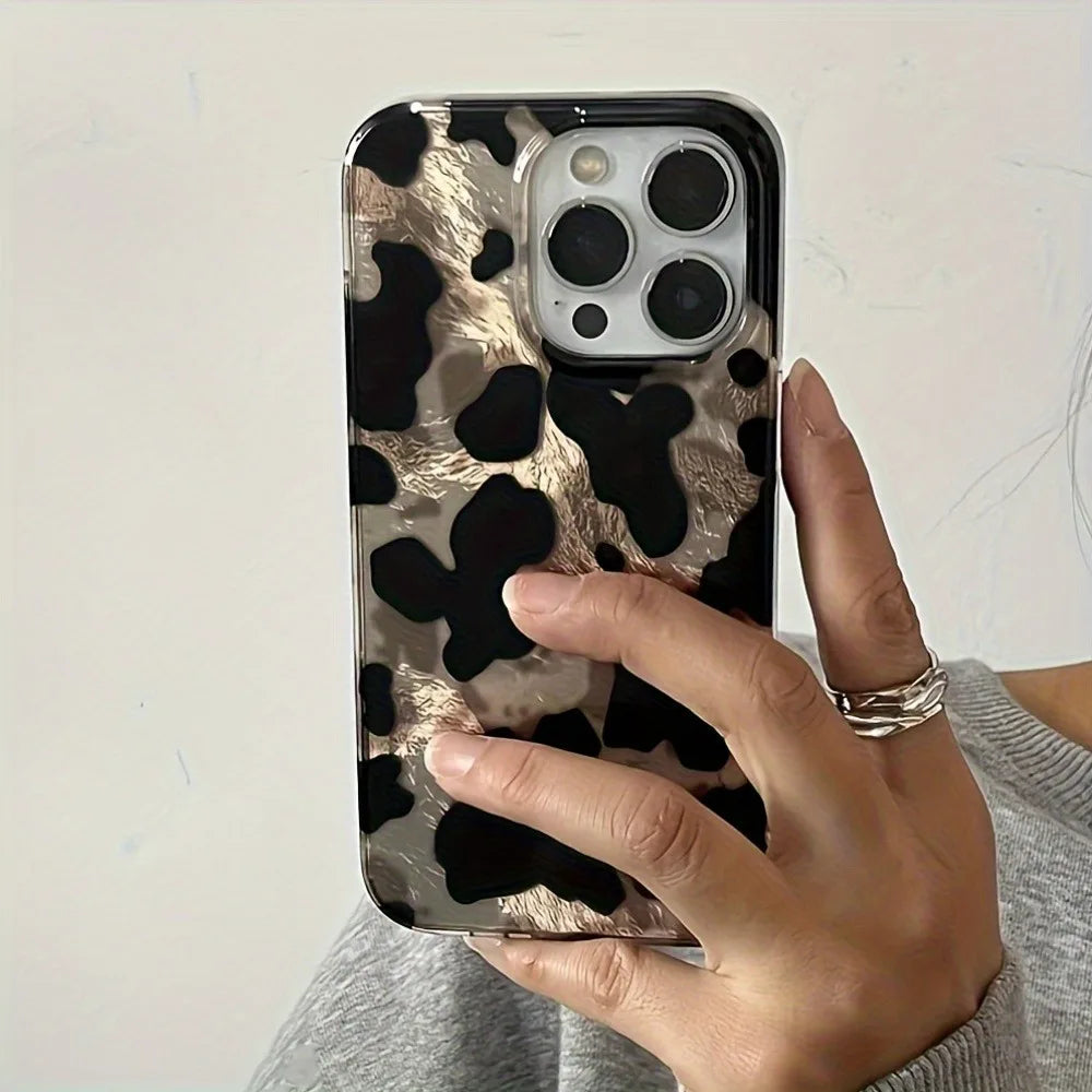 Glossy Cow Print Case