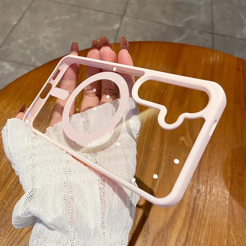 Premium Clear Galaxy Case