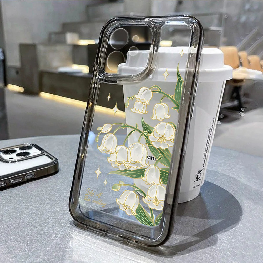 Aesthetic Flower Clear Case