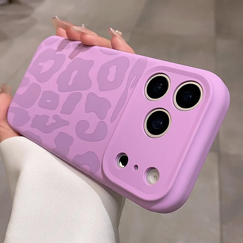 Colorful Leopard Silicone Case
