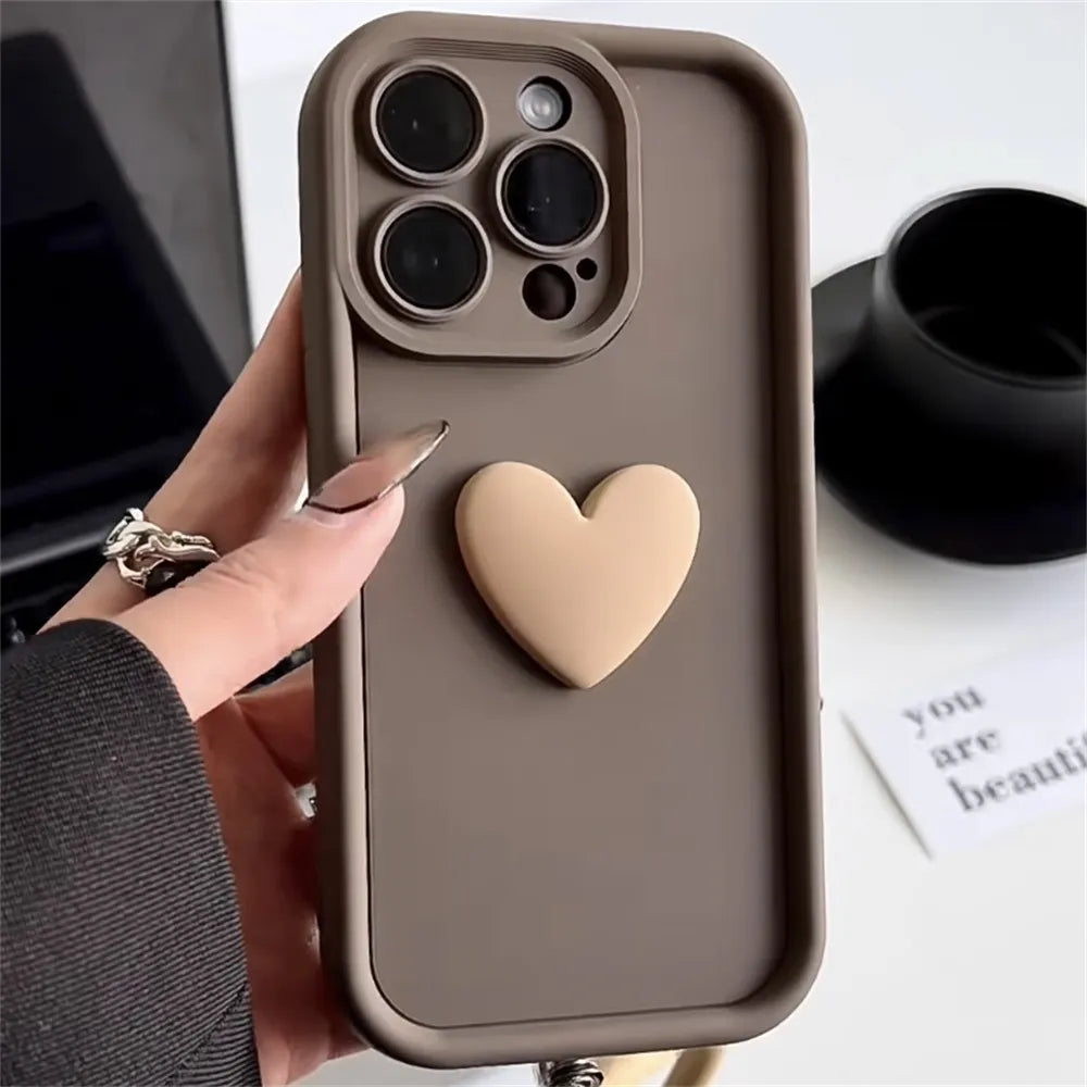 Cute Candy 3D Heart Case