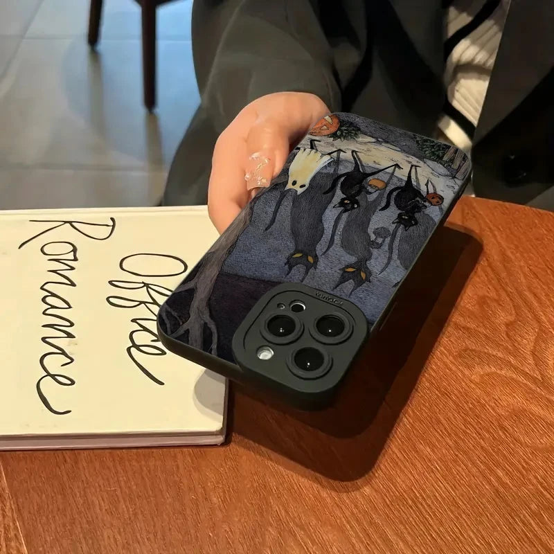 Dark Monster Cat Case