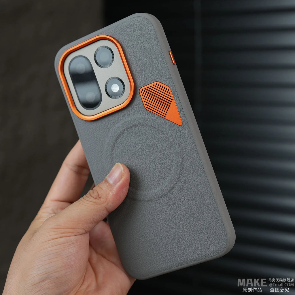 Luxury Matte PU Leather Case