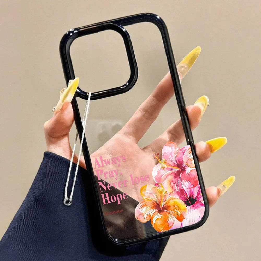 Pink Lily Floral Case