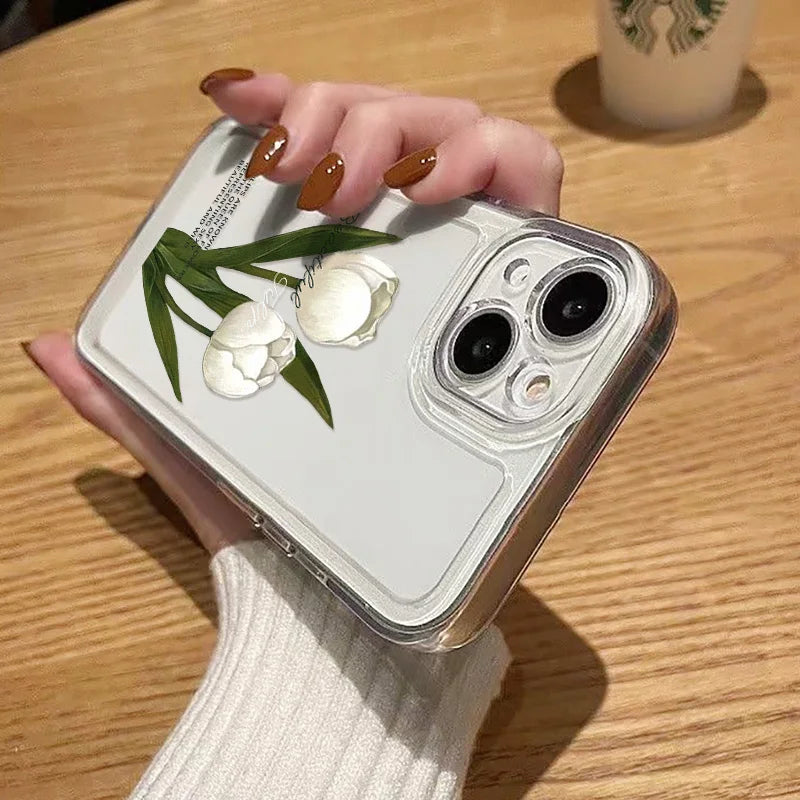 Tulip Bloom Clear Case