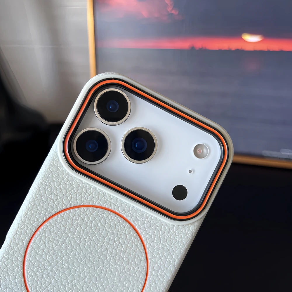 Frosted Lichee Mag Case