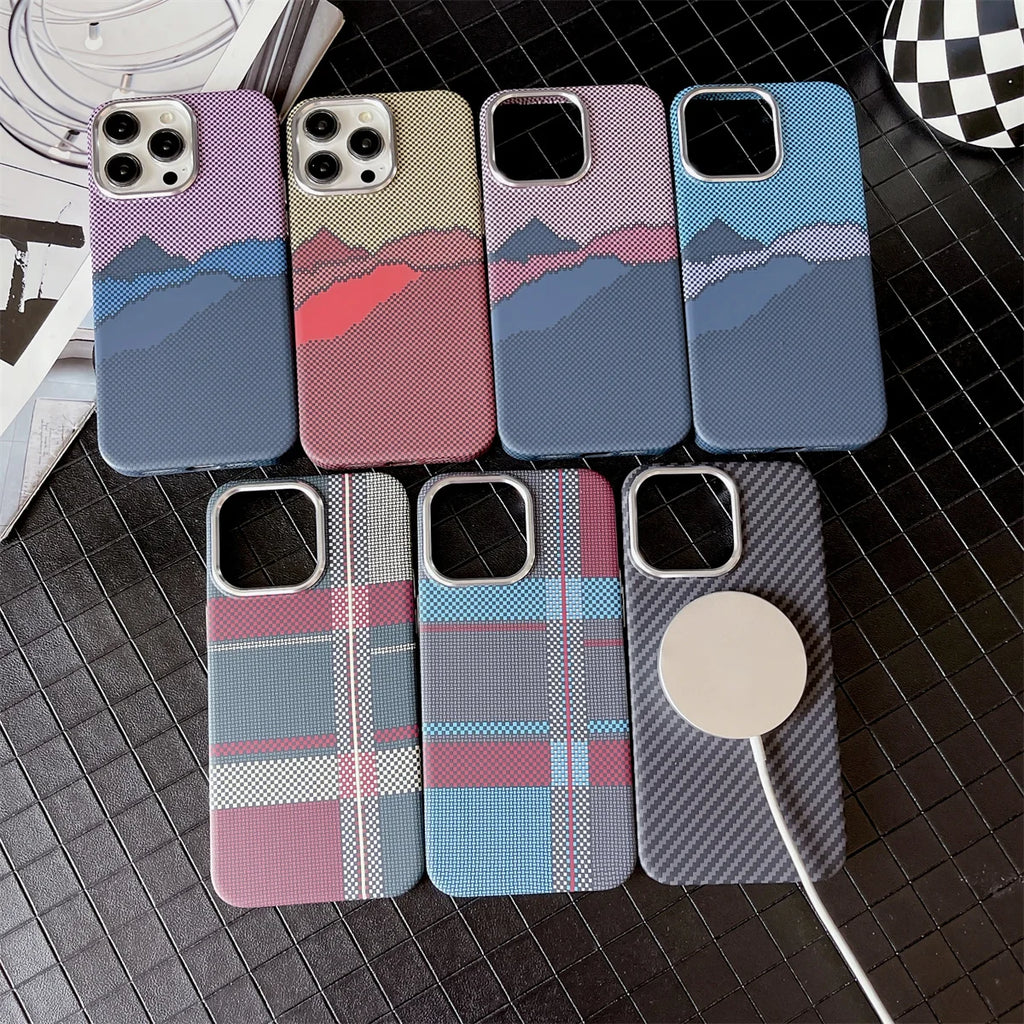 Carbon Fiber Texture Case for iPhone