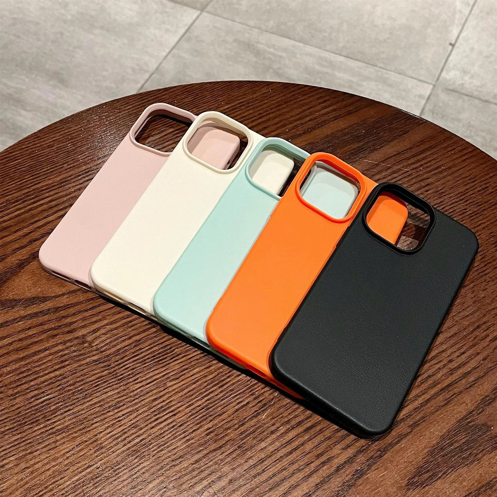 Soft Litchi Leather Pattern Case