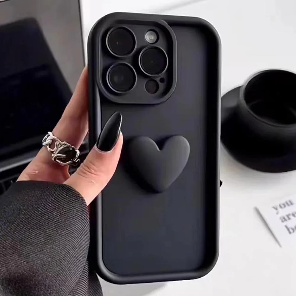 Cute Candy 3D Heart Case