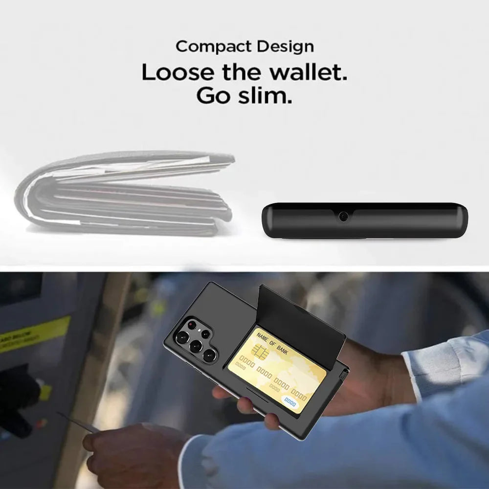 Premium Credit Card Flip Case
