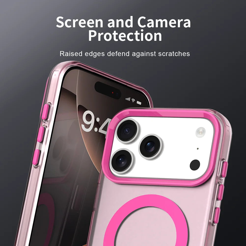 Shockproof Matte Clear Case