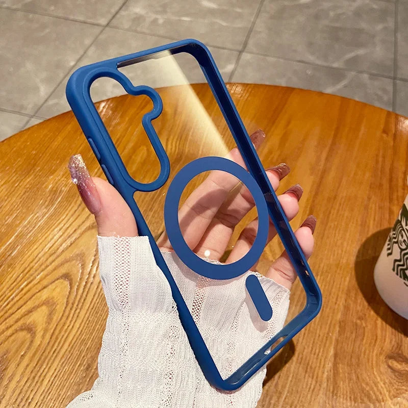 Premium Clear Galaxy Case