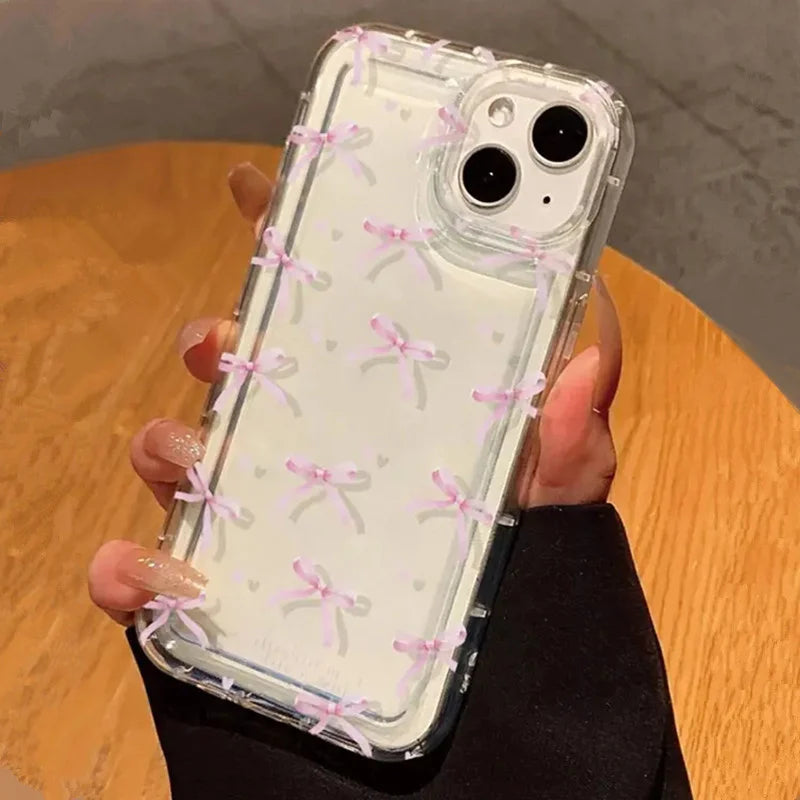 Cute Pink Bow Case