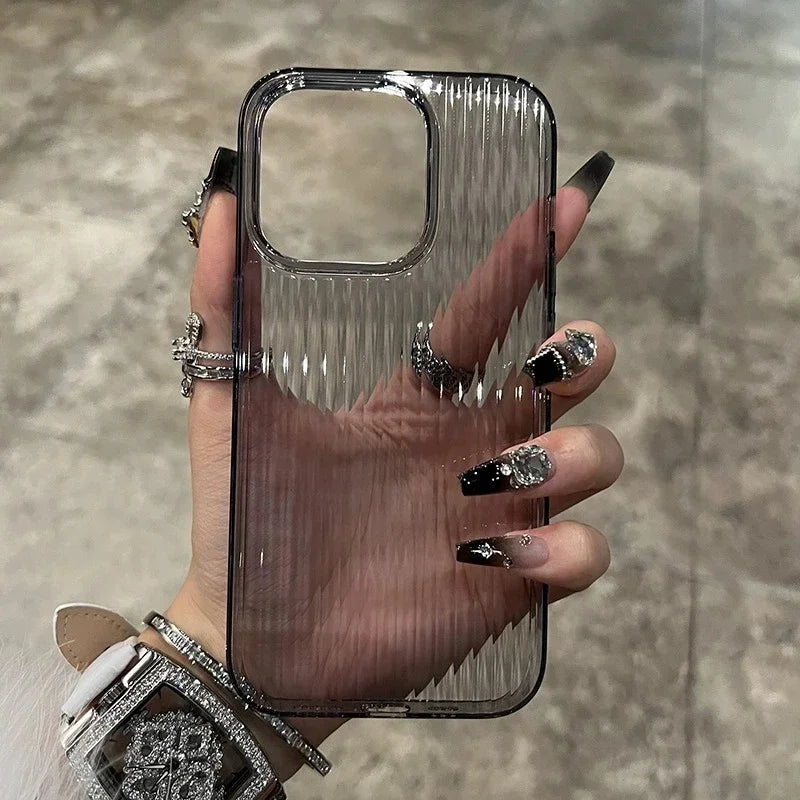 Soft Corrugated Transparent  Case