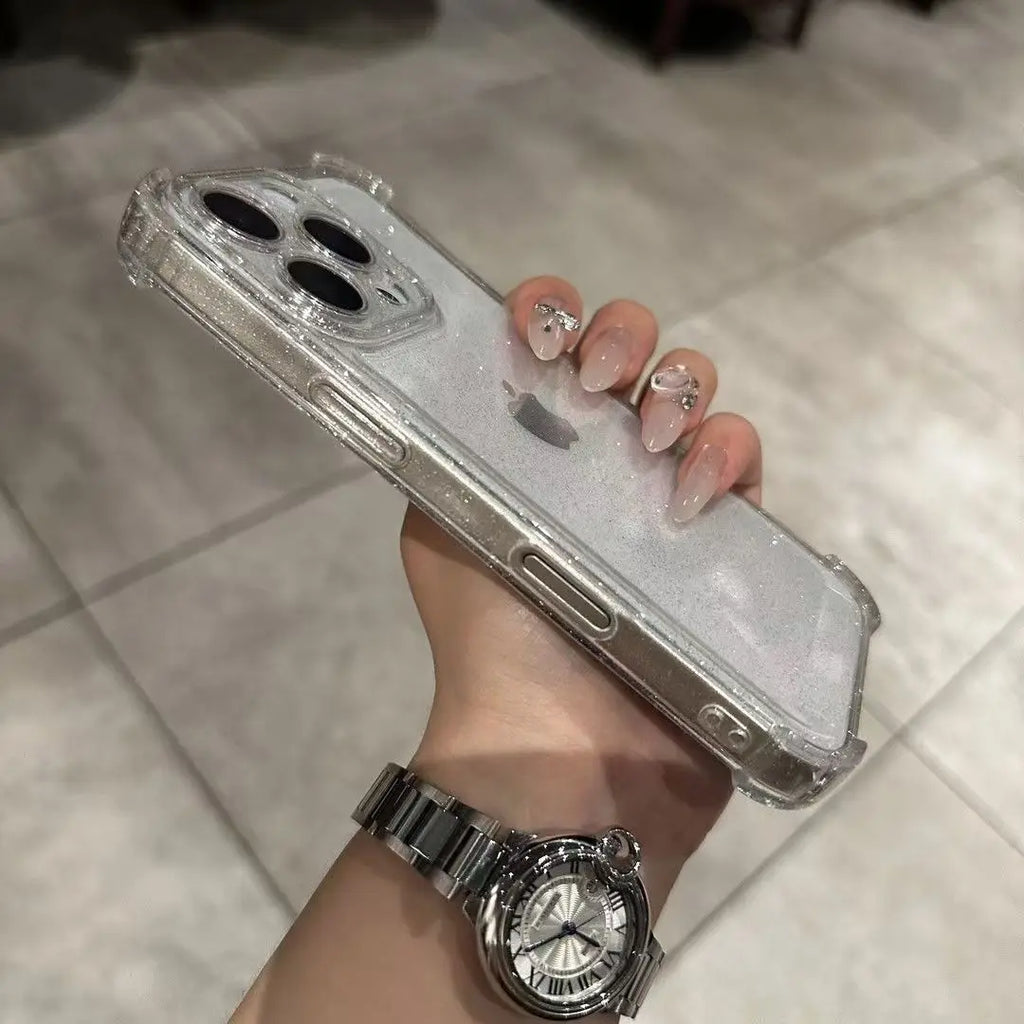 Crystal Glitter Clear Case