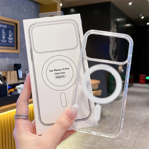 Transparent MagSafe Hard Case