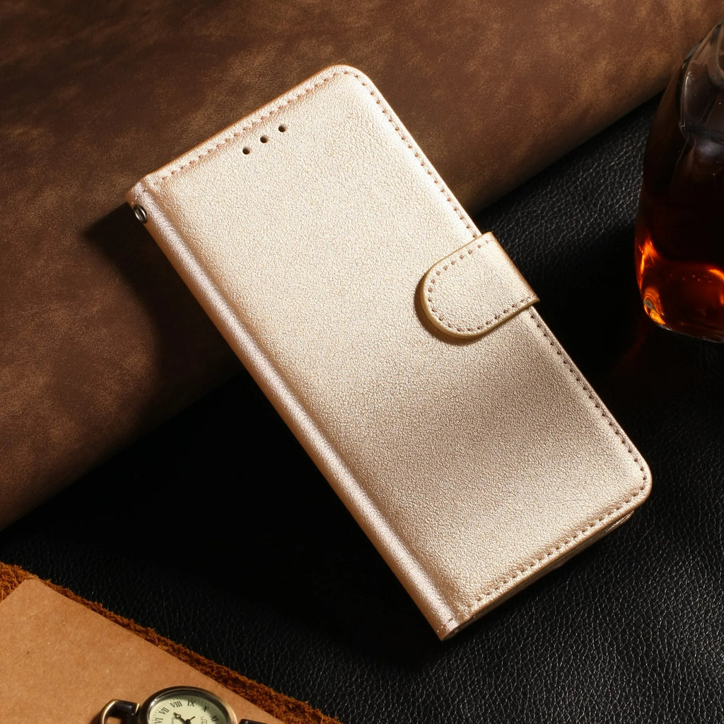Premium Samsung Leather Wallet Case