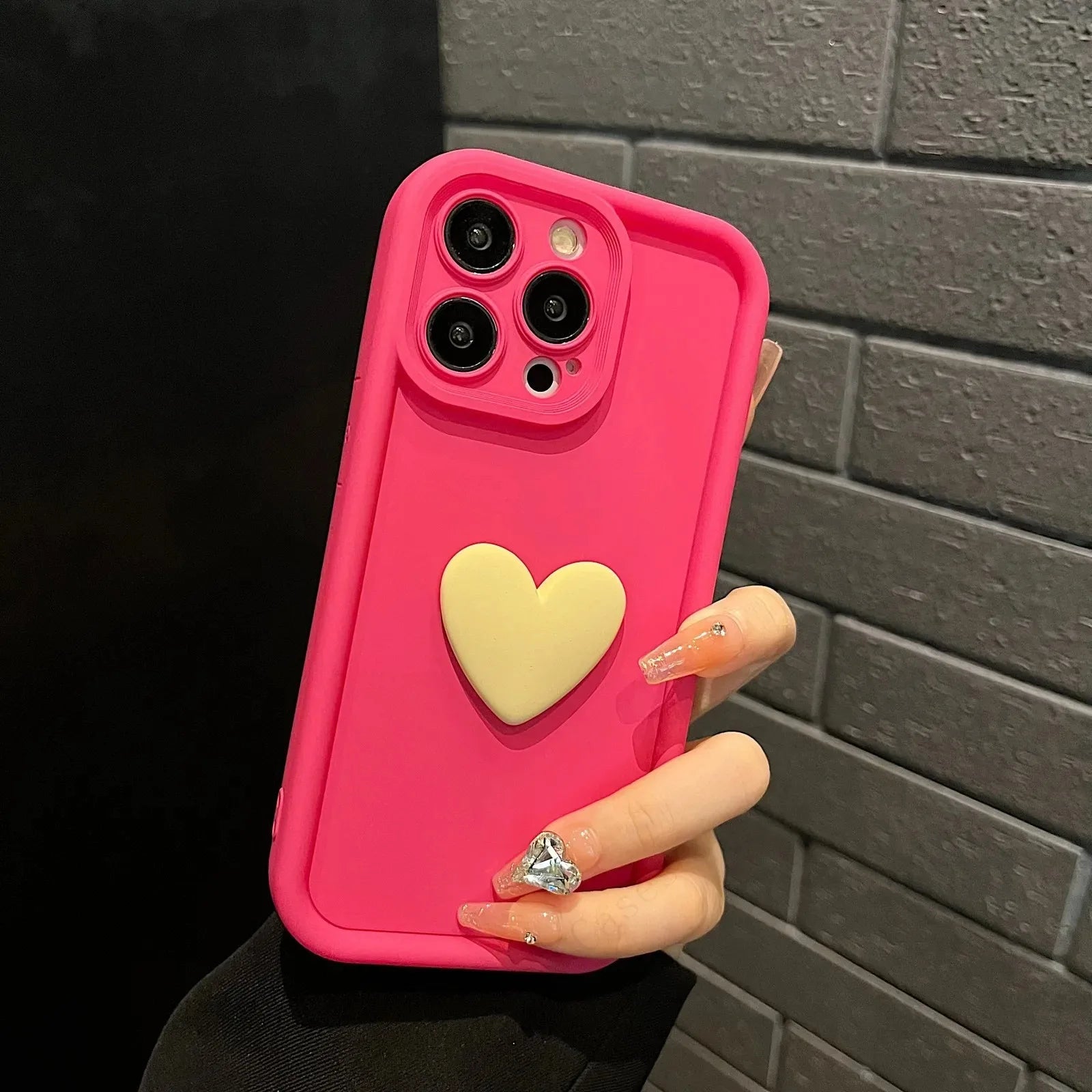 Cute Candy 3D Heart Case