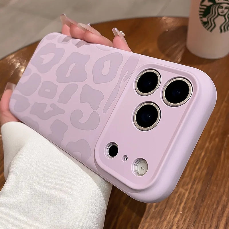 Colorful Leopard Silicone Case