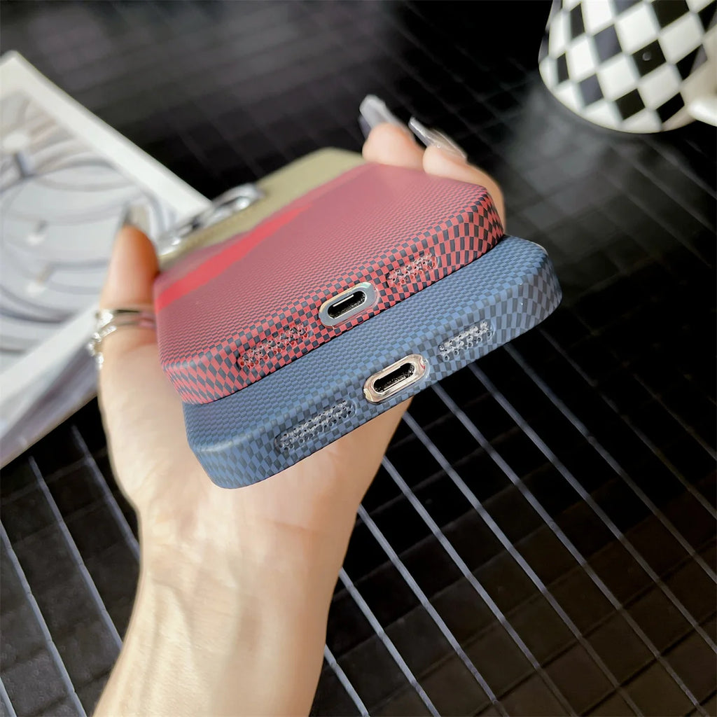 Carbon Fiber Texture Case for iPhone