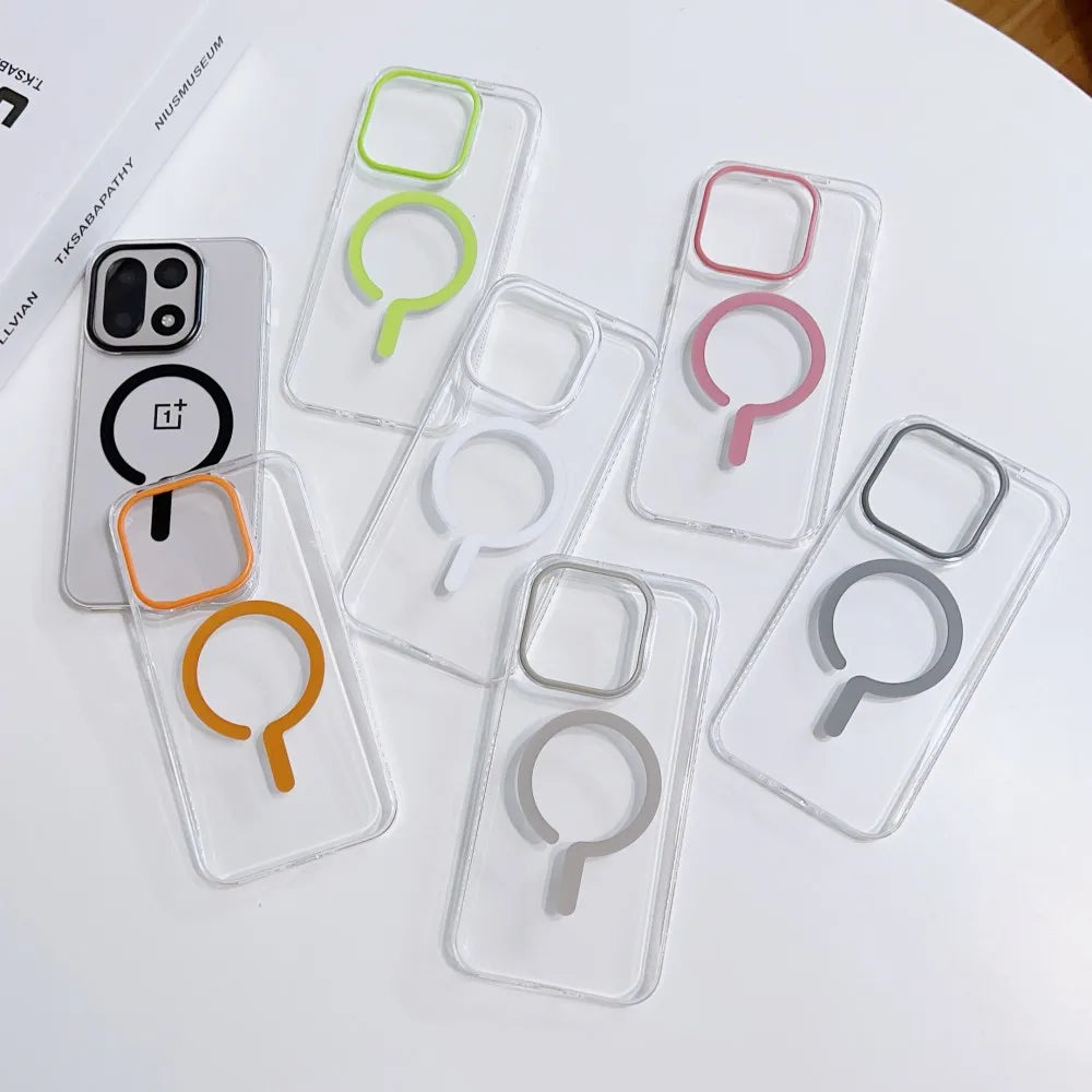 Premium Minimalist Crystal Clear OnePlus Case