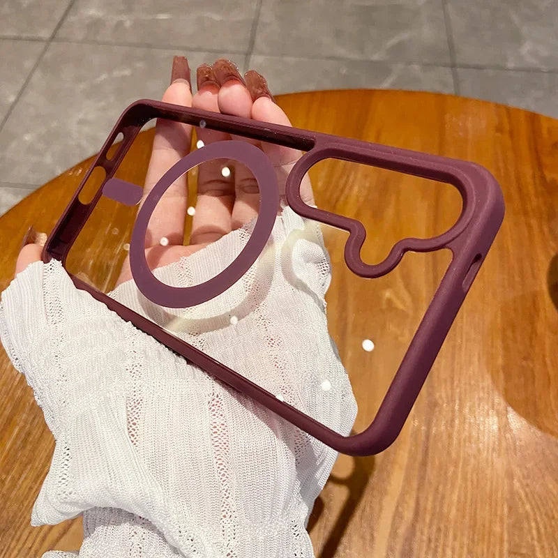 Premium Clear Galaxy Case