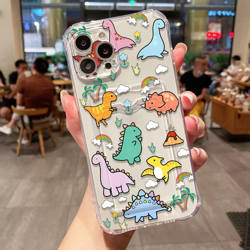 Cute Cartoon Dino Case