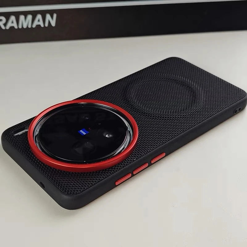 Nylon Woven Leather Case