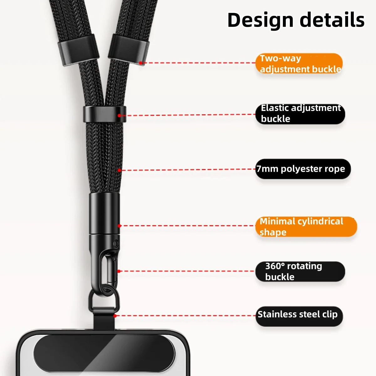 Universal Anti-Drop Phone Lanyard