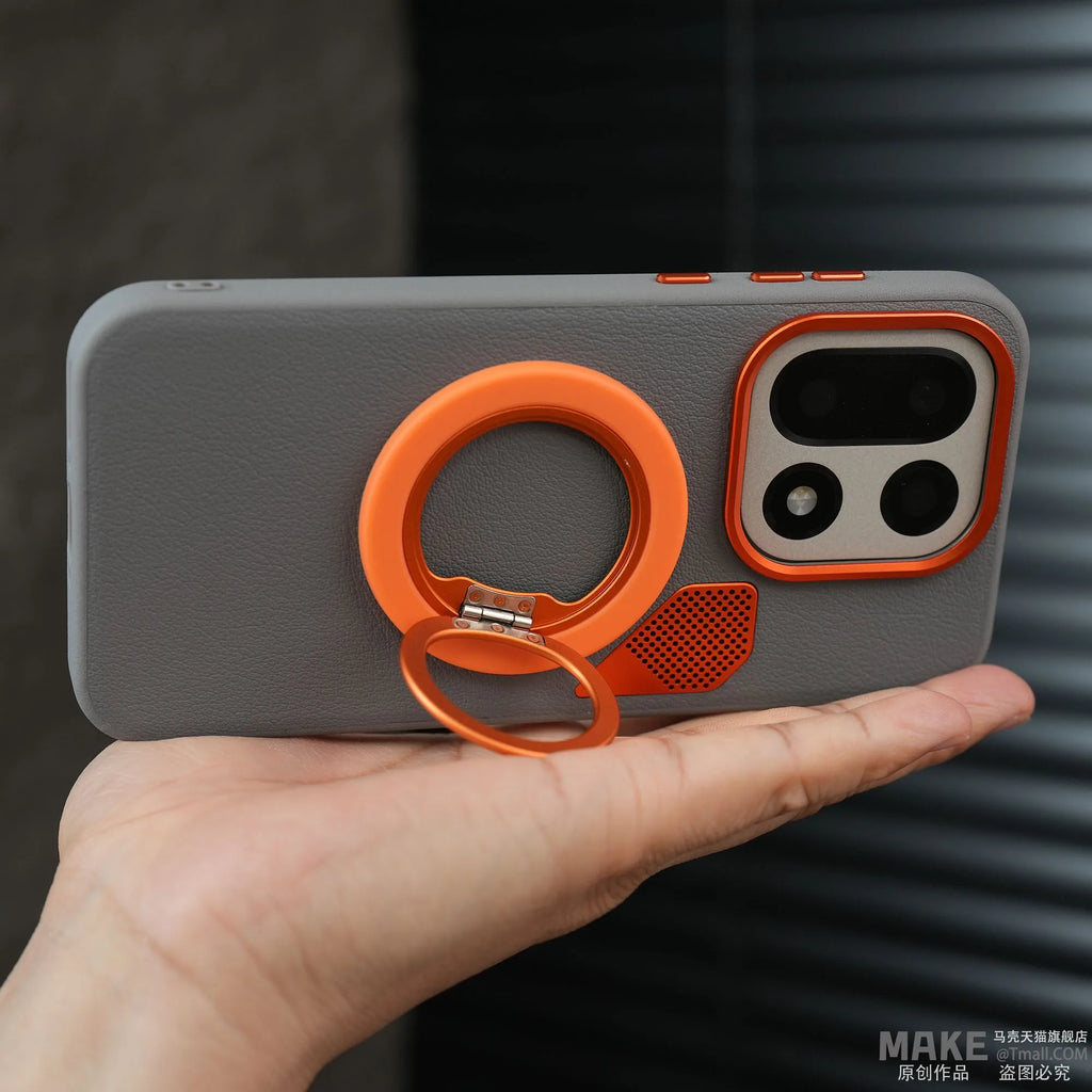 Luxury Matte PU Leather Case
