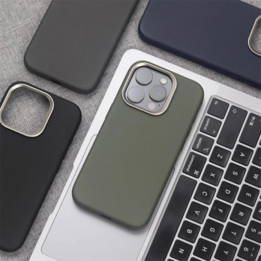 Luxury Alloy Lens Magnetic Case