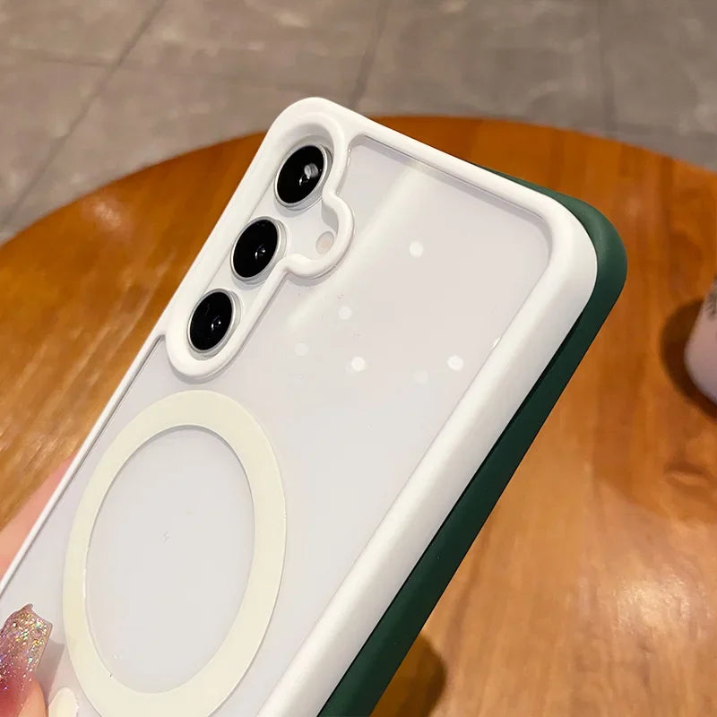Premium Clear Galaxy Case