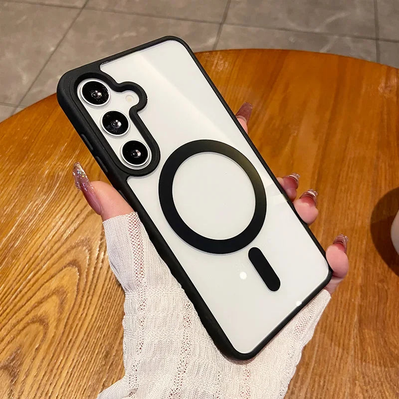 Premium Clear Galaxy Case