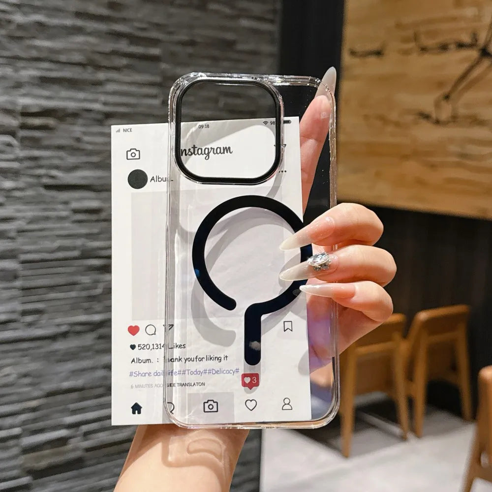 Premium Minimalist Crystal Clear OnePlus Case
