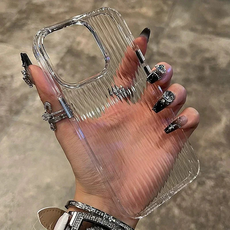 Soft Corrugated Transparent  Case