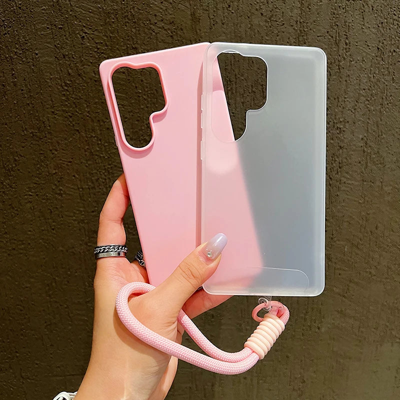 2-in-1 Lanyard Jelly Case