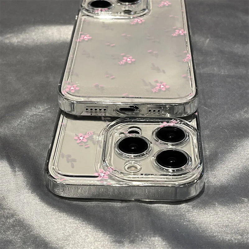 Elegant Flower Clear Case