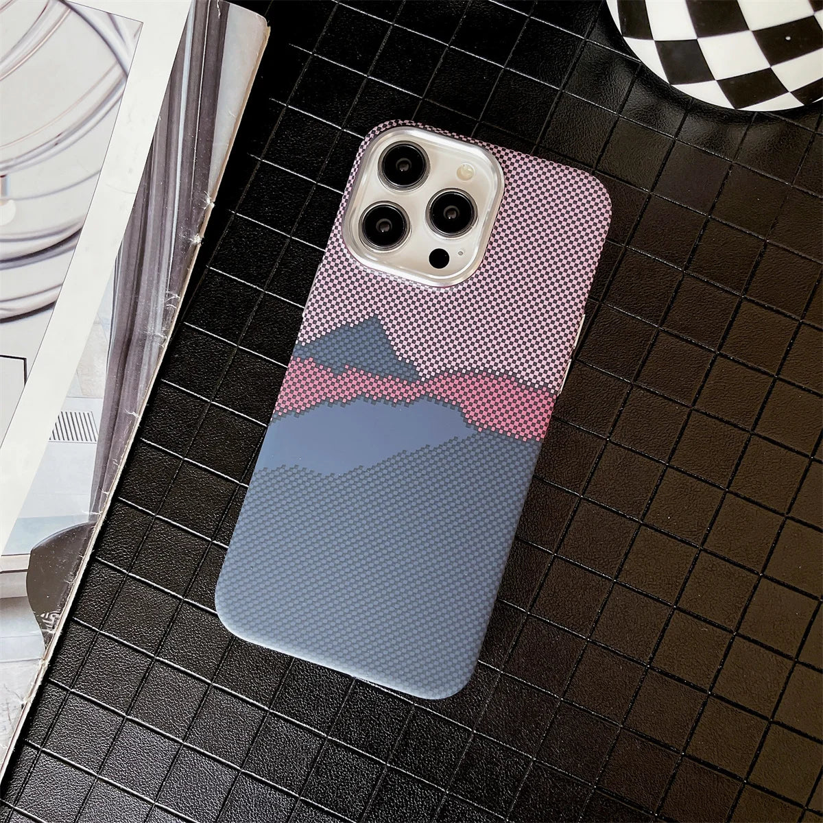 Carbon Fiber Texture Case for iPhone