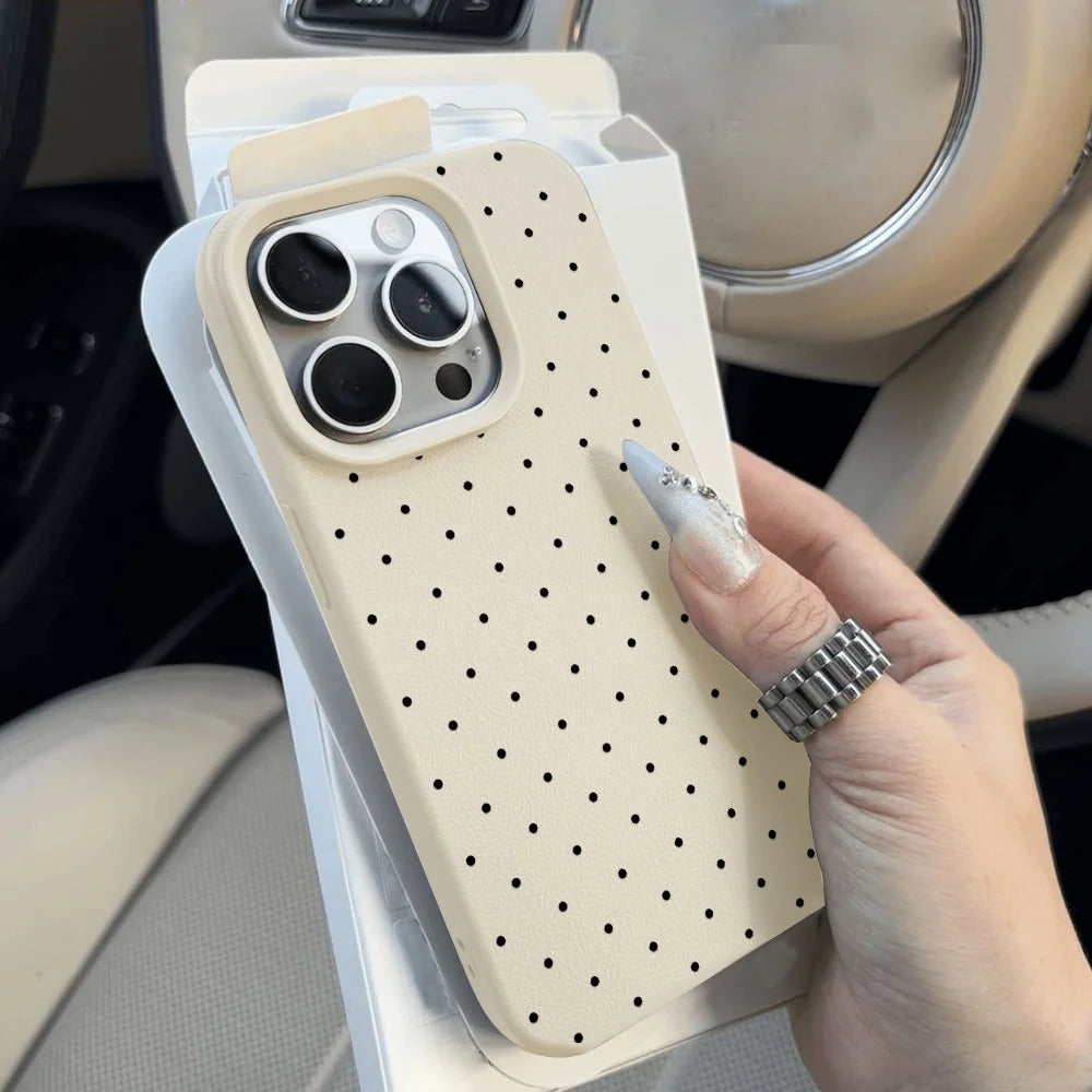 Silicone Candy Polka Dot Case