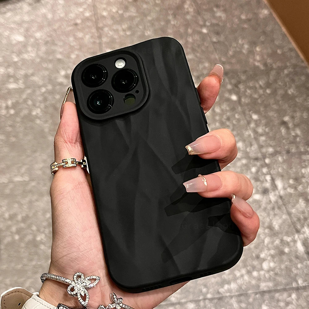 Candy Fold Pattern Silicone Case