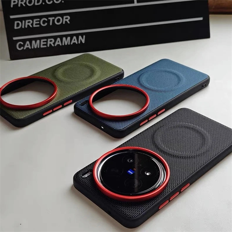 Nylon Woven Leather Case