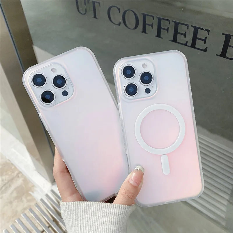 Frosted Laser Gradient Case