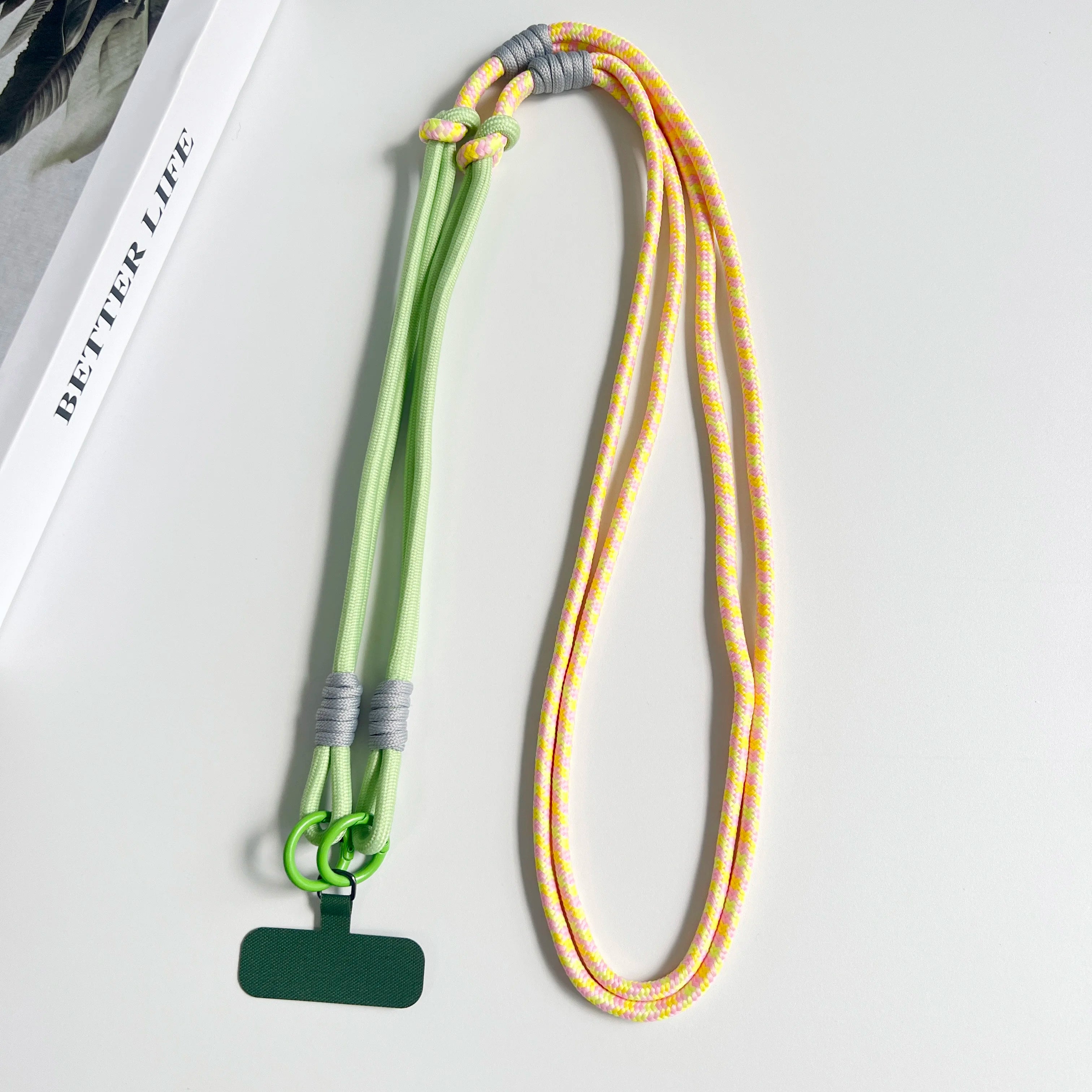 Dual-Color Candy Lanyard