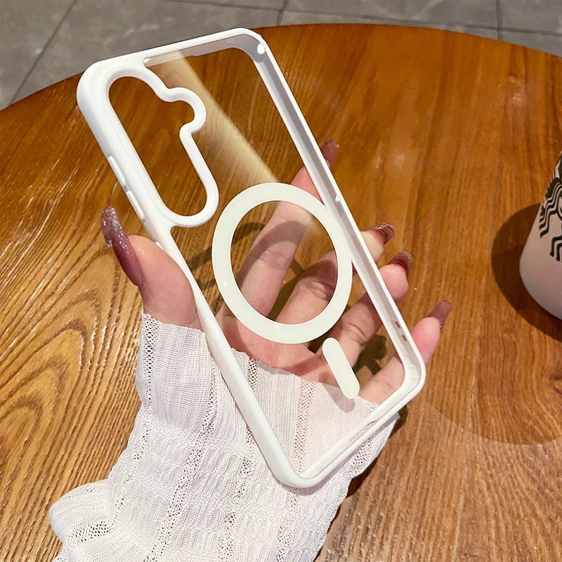 Premium Clear Galaxy Case