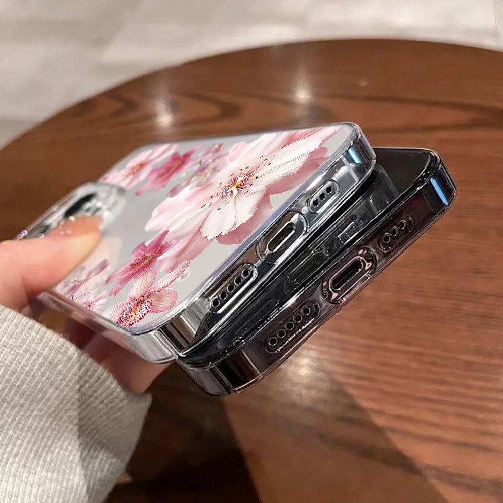 Pink Lily Floral Case