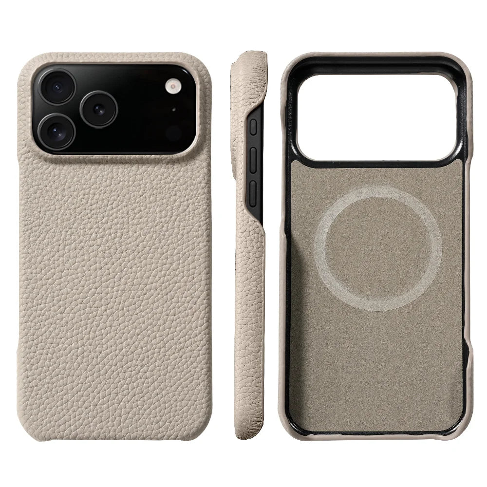 Luxury Natural Cowhide Leather Case