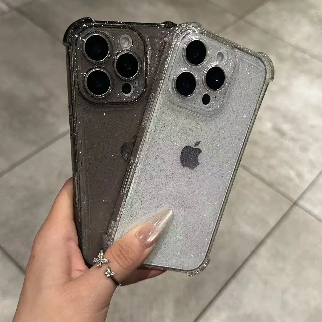 Crystal Glitter Clear Case